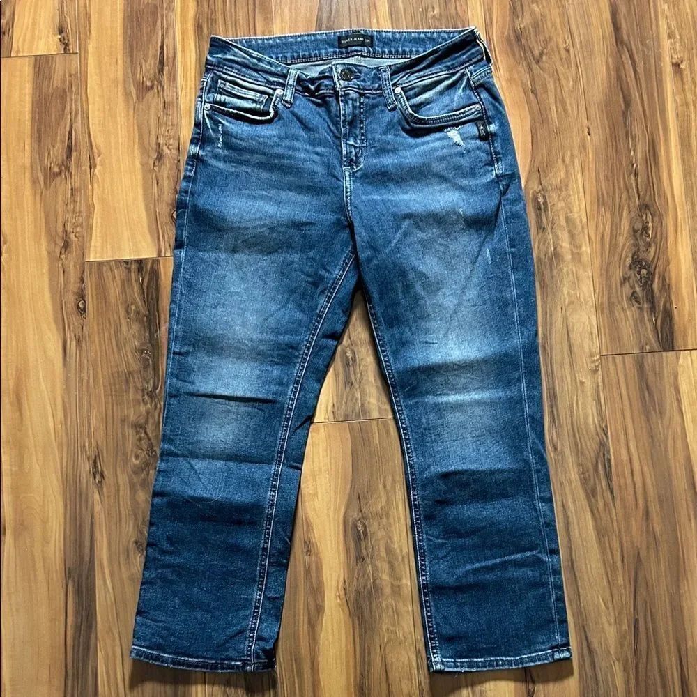 Silver Suki Capri Jeans - Picture 7 of 7